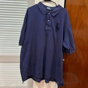 Casual blue 3XLT polo